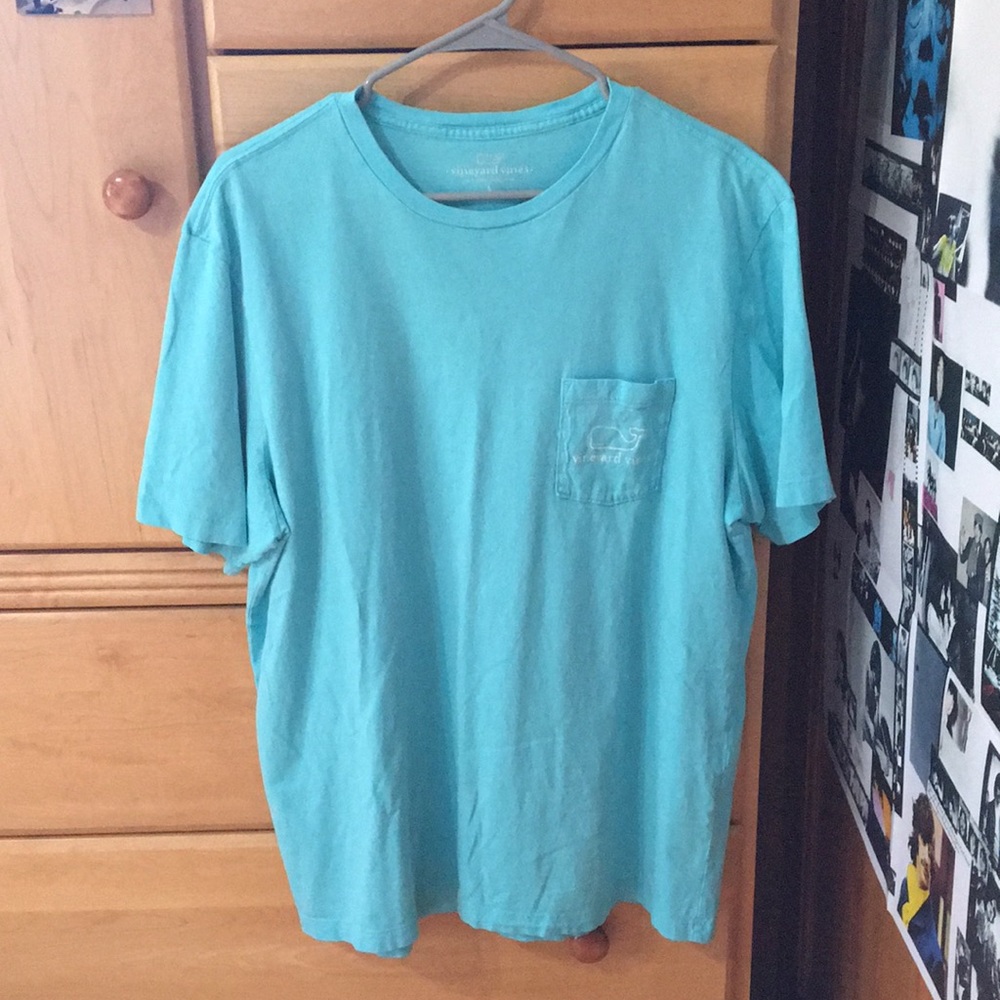 Turquoise Vineyard Vines Tee Shirt